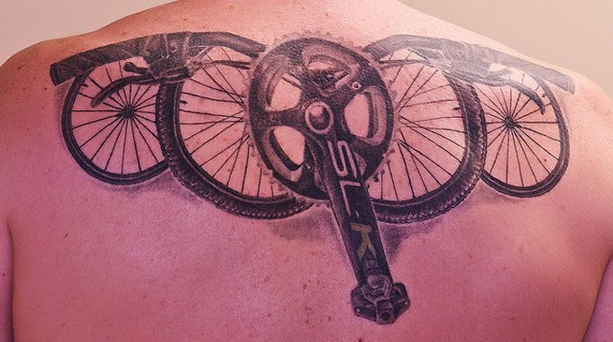 Bicycling Tattoos for cyclists