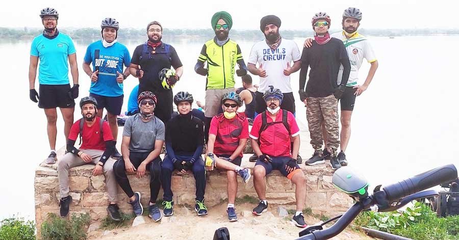 Places to cycle in Jaipur near Nevta dam