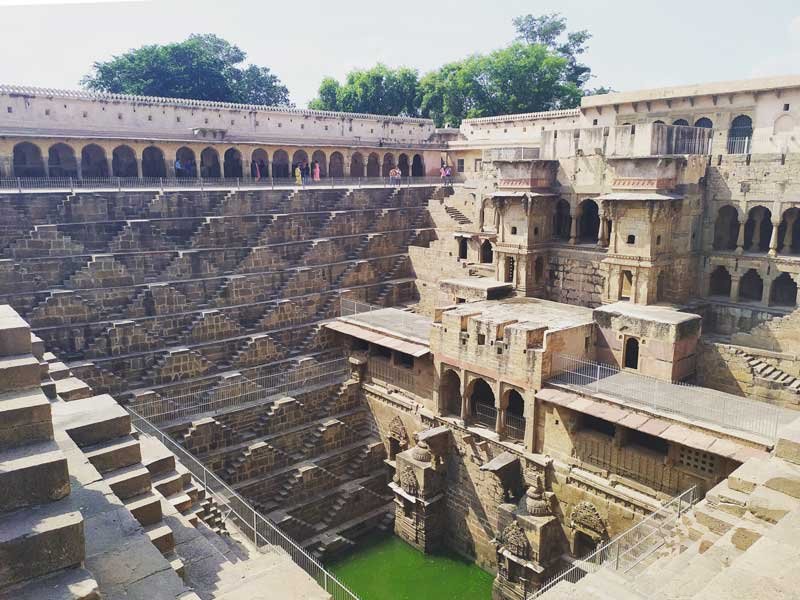 Chand Baori Stepwell in Jaipur