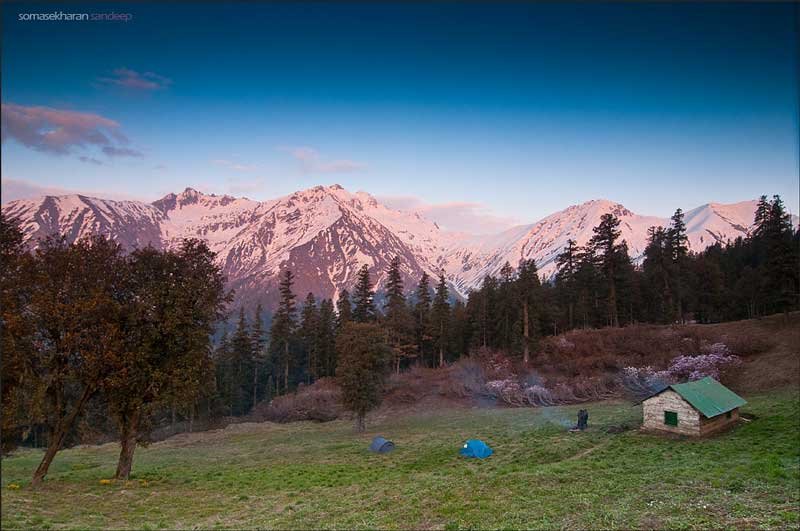  Great Himalayan National Park Camping site in Himanchal