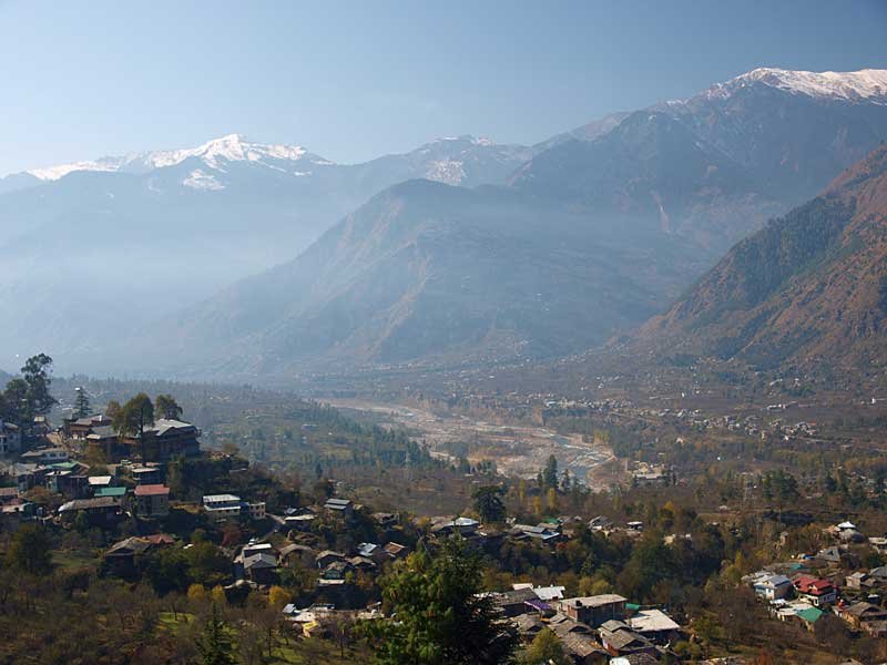 Kully valley in Himanchal Pradesh