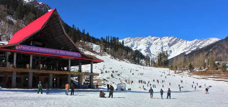 Solang valley near Manali