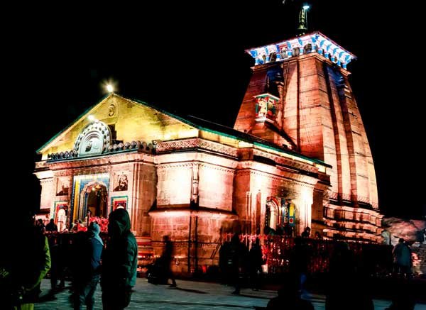 Kedarnath at night