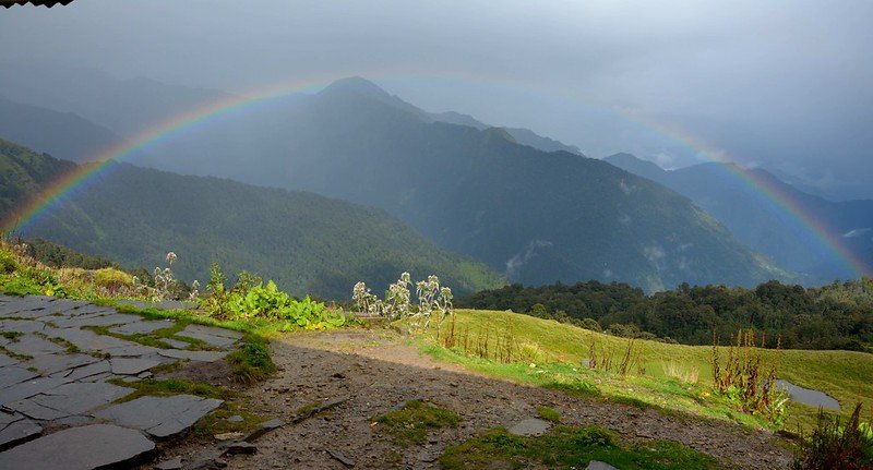 Trekking to the Rudranath temple