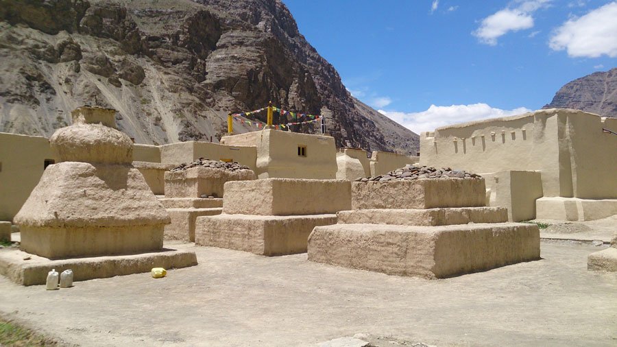 Inside Tabo Monastery