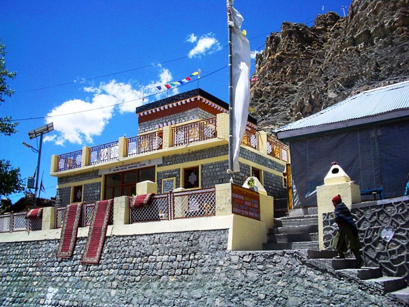 Inside of the Key Gompa