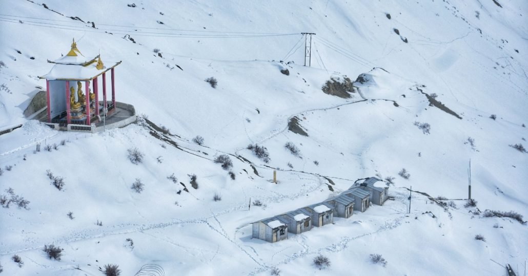 Best time to visit Spiti valley is in Winters
