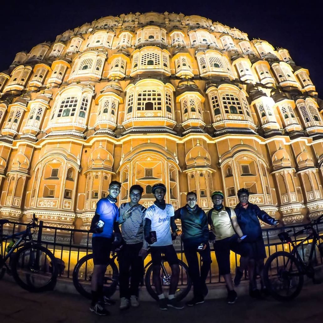 Hawa Mahal in Jaipur is one of the famous locations for photoshoot in Jaipur