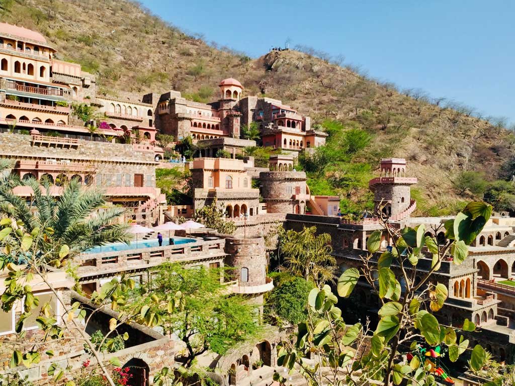 Shoot location in Jaipur at Neemrana Fort