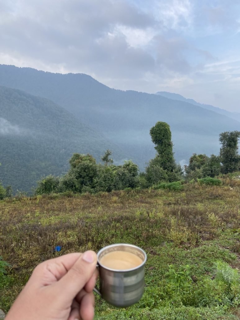 Nag tibba trek campsite