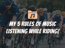 Music while cycling