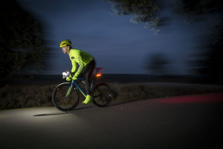 night time bike riding