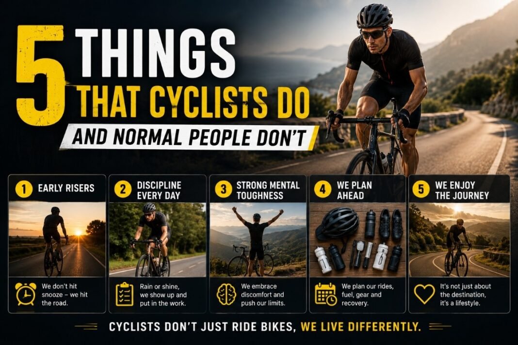 5 Things That Cyclists Do And Normal People Don’t 5 Things That Cyclists Do And Normal People Don’t