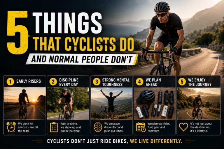 5 Things That Cyclists Do And Normal People Don’t