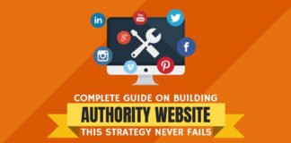 Website Authority Business Model Guide on building a website which stands out
