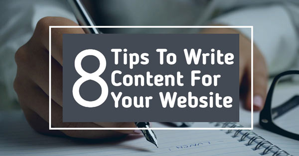 Tips To Write Content for your website