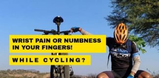 Do you have wrist pain or finger numbness while cycling?