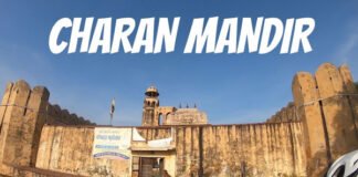 Charan Mandir in Jaipur Charan Mandir in Jaipur