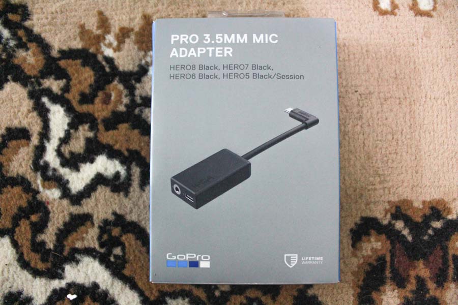 GoPro AAMIC-001 3.5mm Mic Adapter for external mic connection 