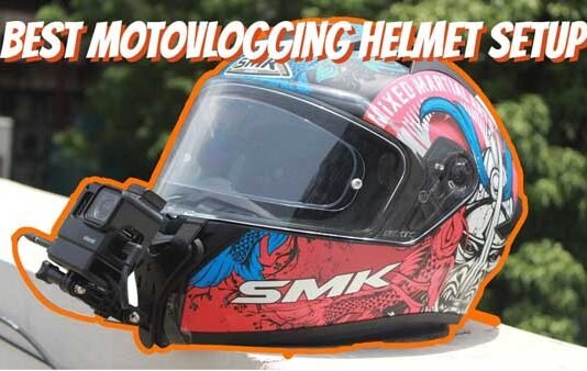 Motovlogging helmet setup for GoPro Best Motovlogging Helmet Setup