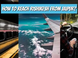 How to travel from Jaipur to rishikesh