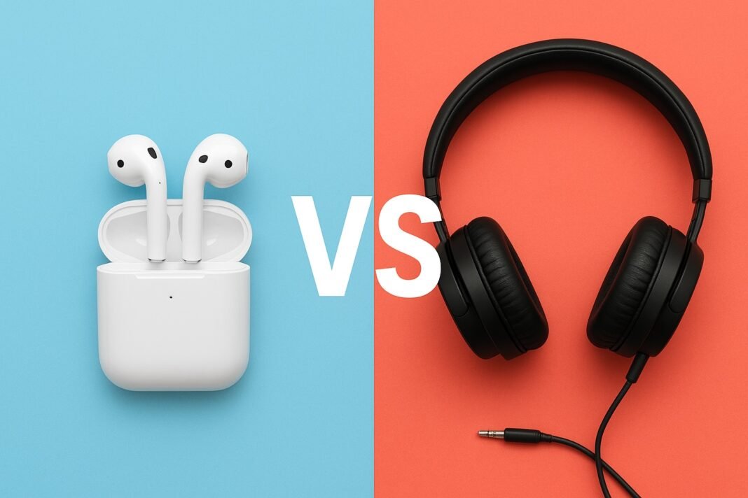 Bluetooth Earbuds vs Wired Headphones: A Deep Dive into Health, Safety, and Smart Listening Bluetooth Earbuds vs Wired Headphones.-featured