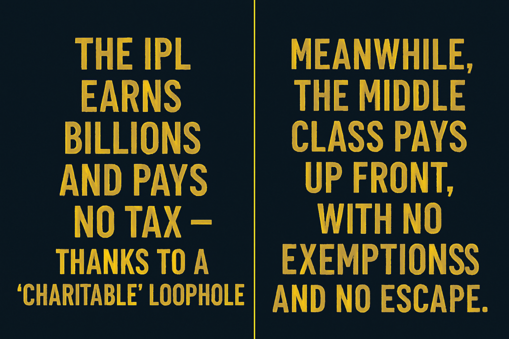 IPL Tax benefits vs Middle class
