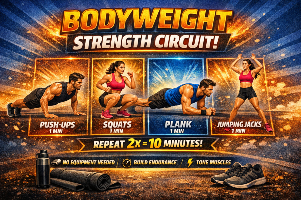 Bodyweight Strength Circuit