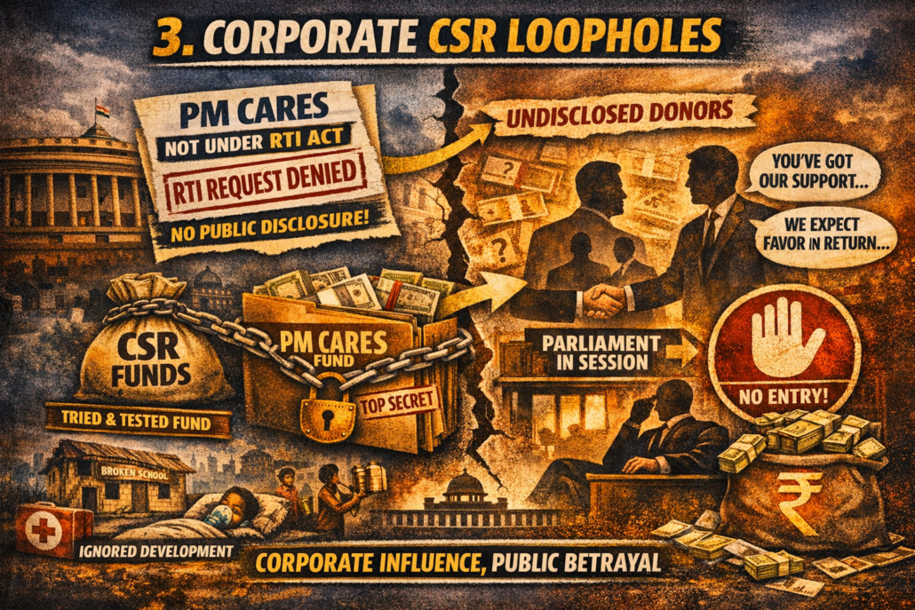 Corporate CSR Loopholes