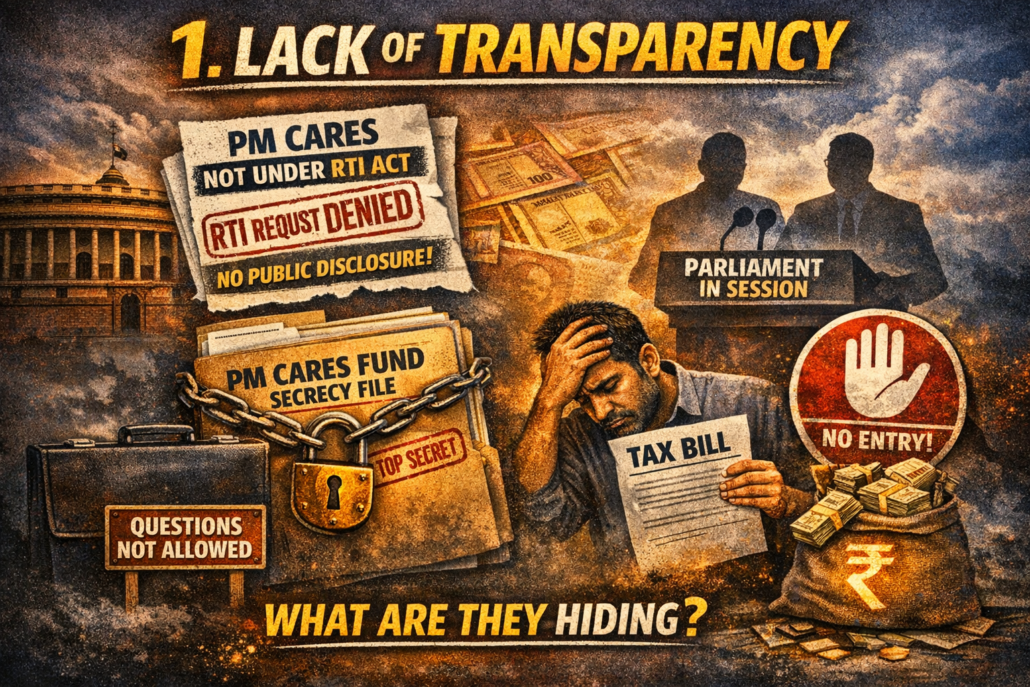 Lack of Transparency in PM care fund