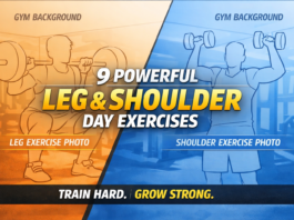 Leg and Shoulder Day Exercises