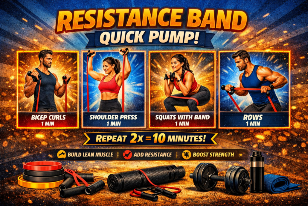 Resistance Band Quick Pump