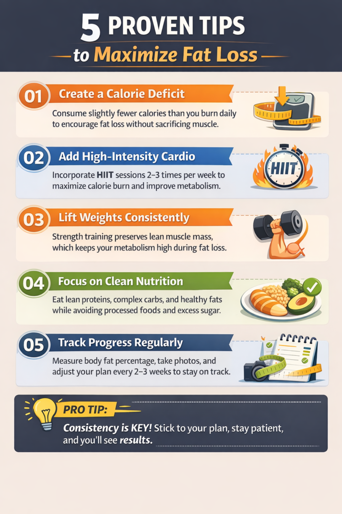 Fat Loss to get abs
