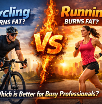 Cycling vs. Running: Which Burns Fat Better for Busy Professionals? Cycling vs. Running